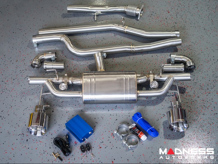 Alfa Romeo Stelvio Performance Exhaust 2.0L Corsa Forza Performance